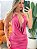 Vestido Curto em Suplex Gola Boba com Colar Ariadine - Imagem 1