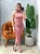 Vestido Midi em Malha Romantic Frente Única e Gola Chocker - Imagem 1