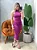 Vestido Midi em Malha Romantic Frente Única e Gola Chocker - Imagem 7