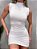 Vestido Curto em Suplex Regata com Gola - Imagem 6