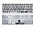 Teclado para Samsung NP350xaa Np350xbe Np300e5m Np300e5k Np300e5l Expert X41 Branco - Imagem 1