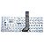 Teclado para Asus K45A K45VM A85 R400 U44 N46 P45 K4 Padrão ABNT2 com Ç - Imagem 2