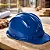 Capacete de Segurança Plastcor PLT Azul com Carneira | CA 31469 - Imagem 2