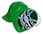 Capacete de Segurança Plastcor PLT Verde com Carneira | CA 31469 - Imagem 2