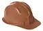 Capacete de Segurança Plastcor PLT Marrom com Carneira | CA 31469 - Imagem 1