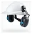 Protetor Auditivo para Capacete Libus L-320 Cinza 20 dB | CA 43350 - Imagem 2