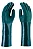 Luva de PVC Plastcor Verde 45cm Tamanho Único | CA 34570 - Imagem 1