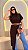 BLUSA TUNICA ASSIMETRICA MARROM - Imagem 1