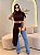 BLUSA TUNICA ASSIMETRICA MARROM - Imagem 2