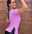 Blusa Fitness Feminina Dry Fit com Abertura Lateral - Imagem 1