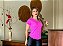 Blusa Baby look fitness.gola v - Imagem 1