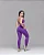 Conjunto de calça fitness poliamida zero transparência - Imagem 1