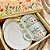 Kit Xícaras Personalizadas com Pires Para Padrinhos Floral - Imagem 1