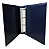 Álbum Super Luxo Azul Cédulas Moedas E Selos 32x24cm 21x28cm - Imagem 3