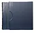 Álbum Fichário De Luxo Gigante 3bzn 28x21,5cm 32x24cm Azul - Imagem 3