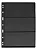 Folha Cédulas Mingt 3bzn Acetato 3 Divisões Preto 28x21cm - Imagem 1