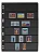 10 Folhas Para Selos 6 Divisões Fundo Negro 21x28cm - Imagem 6