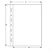 Kit 10 Folhas Para Cédulas 32x24 Acetato 1 Espaços - Imagem 2