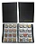 Álbum Colecionador 120 Moedas Bolsos 3x3 Cm Até 27 Mm - Imagem 1