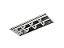 Pendente de Metal Dourado e Cristal Transparente 40x29cm para 5 Lâmpadas E14 - Imagem 1