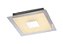 Plafon LED 28CM 12W 3000K Bivolt Metal e Vidro - Imagem 1