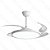 Pendente com Ventilador Ø50cm 36w Led Dimerizável Bivolt Temperatura Variável 2700k a 6500k - Imagem 1