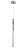 Pendente de Teto LED 5W 375lm 3000K Bivolt em Metal Cromado e Cristal com Cabo de 2m - Imagem 1
