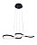Pendente de Teto LED 47W 3525lm Multitemperatura Bivolt Metal Preto e Silicone com Cabo de 1,5m - Imagem 1