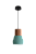 Pendente de Metal e Concreto Verde Light com Soquete E27 e Cabo de 2M - Imagem 1