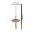 PENDENTE ORION ROSE GOLD 6+2W 3000K - Imagem 2