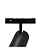 SPOT TRILHO MAGNETICO 12W PRETO BRANCO QUENTE - Imagem 4