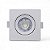 Spot branco Led 5w Downlight Quadrado Embutir slim Quente Bivolt - CTB - Imagem 1