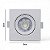 Spot branco Led 5w Downlight Quadrado Embutir slim Quente Bivolt - CTB - Imagem 2