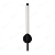ARANDELA 8W 3000K PRETO - Imagem 1