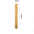 ARANDELA DE PAREDE TUBO 14W 3K DOURADO AC85-265V 500mm - Imagem 2
