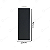 ARANDELA MINI 2W 3000K ALUMINIO PRETO - Imagem 2