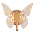 ARANDELA ACRILICO STARFLY 8W 3000K - Imagem 1
