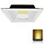 Luminária Painel LED COB 20W de Embutir Quadrada Branco Quente - Imagem 1