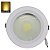 Luminária Painel COB LED 28W Embutir Redondo Branco Quente - Imagem 1