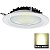 Luminária Painel Cob LED 30W Embutir Redondo Branco Morno - Imagem 1