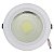 Luminária Painel Cob LED 30W Embutir Redondo Branco Morno - Imagem 2