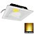 Luminária Painel LED COB de Embutir 30W Quadrado Branco Quente - Imagem 1