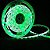 Fita LED 3528 Verde com Silicone IP65 12V - Rolo de 5 Metros - Imagem 1