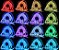 Fita LED SMD 5050 RGB 16 Cores sem Silicone 5M 12V - Imagem 2