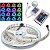 Fita LED SMD 5050 RGB 16 Cores com Silicone IP65 5M 12V - Imagem 1