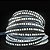 Fita LED 240 LED 18W/ Metro Branco Frio 6500K 5 Metros IP20 Sem Silicone - Imagem 1
