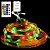 Fita LED 3528 RGB sem Silicone IP20 5 Metros 12V - Imagem 1