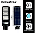 Luminária Pública LED Solar 20W com Painel Embutido Branco Frio - Imagem 2