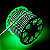 Mangueira LED Neon VERDE 110V Rolo com 100 Metros - Imagem 1
