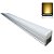 Luminária Tubular LED T5 9W com Calha 59cm Branco Quente - Imagem 1